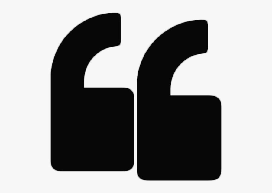 Transparent Quotation Marks Png - Carmine, Transparent Clipart