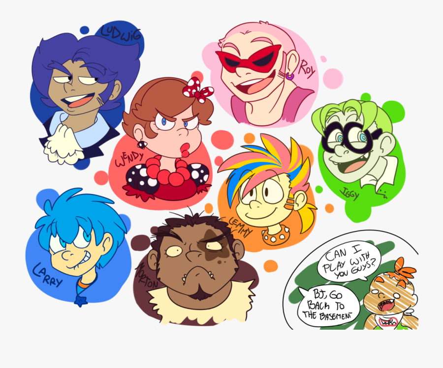 Transparent Basement Clipart - Lemmy Koopa As A Human, Transparent Clipart