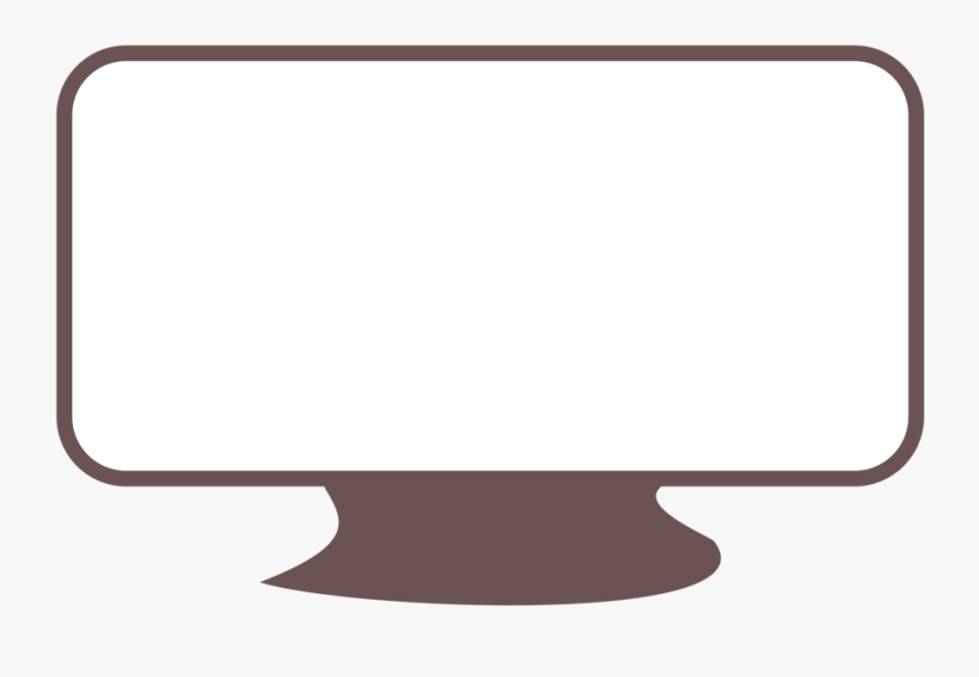 Table,computer Monitors,desktop Computers, Transparent Clipart