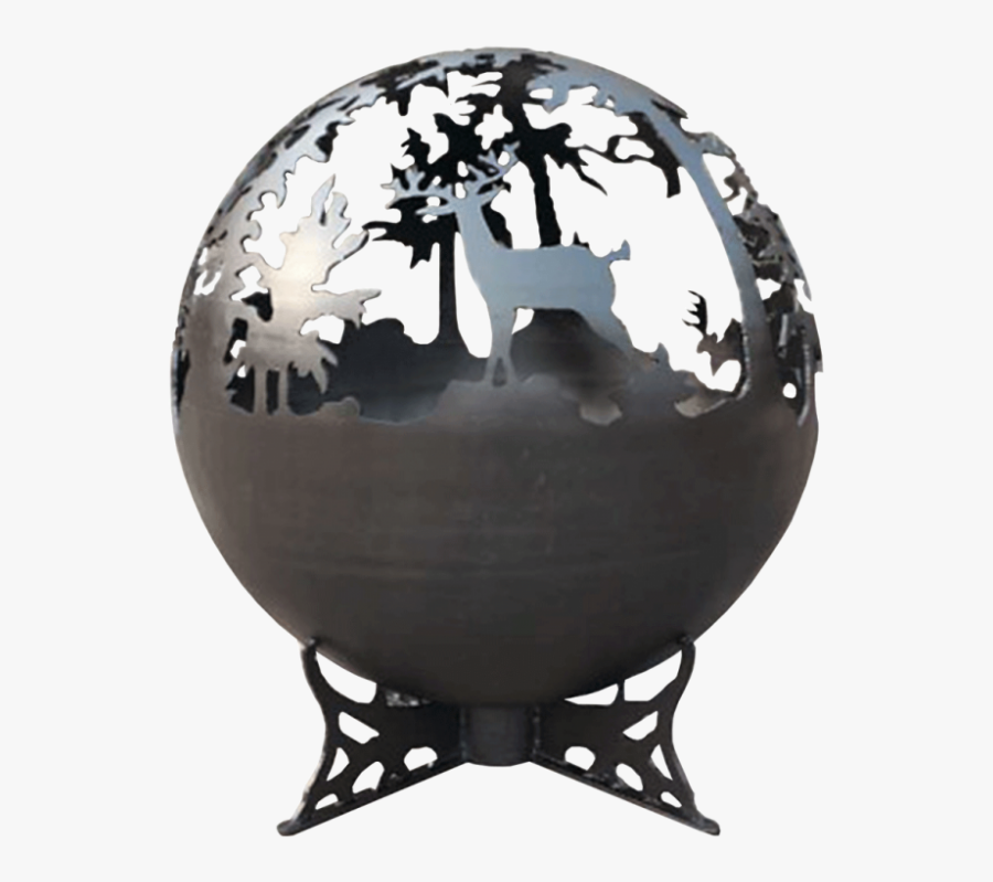 Lifestyle Garden Furniture Deer Globe Firepit - Fire Pit, Transparent Clipart