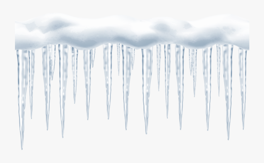 Icicles Clipart Frost - Transparent Background Icicles Png, Transparent Clipart