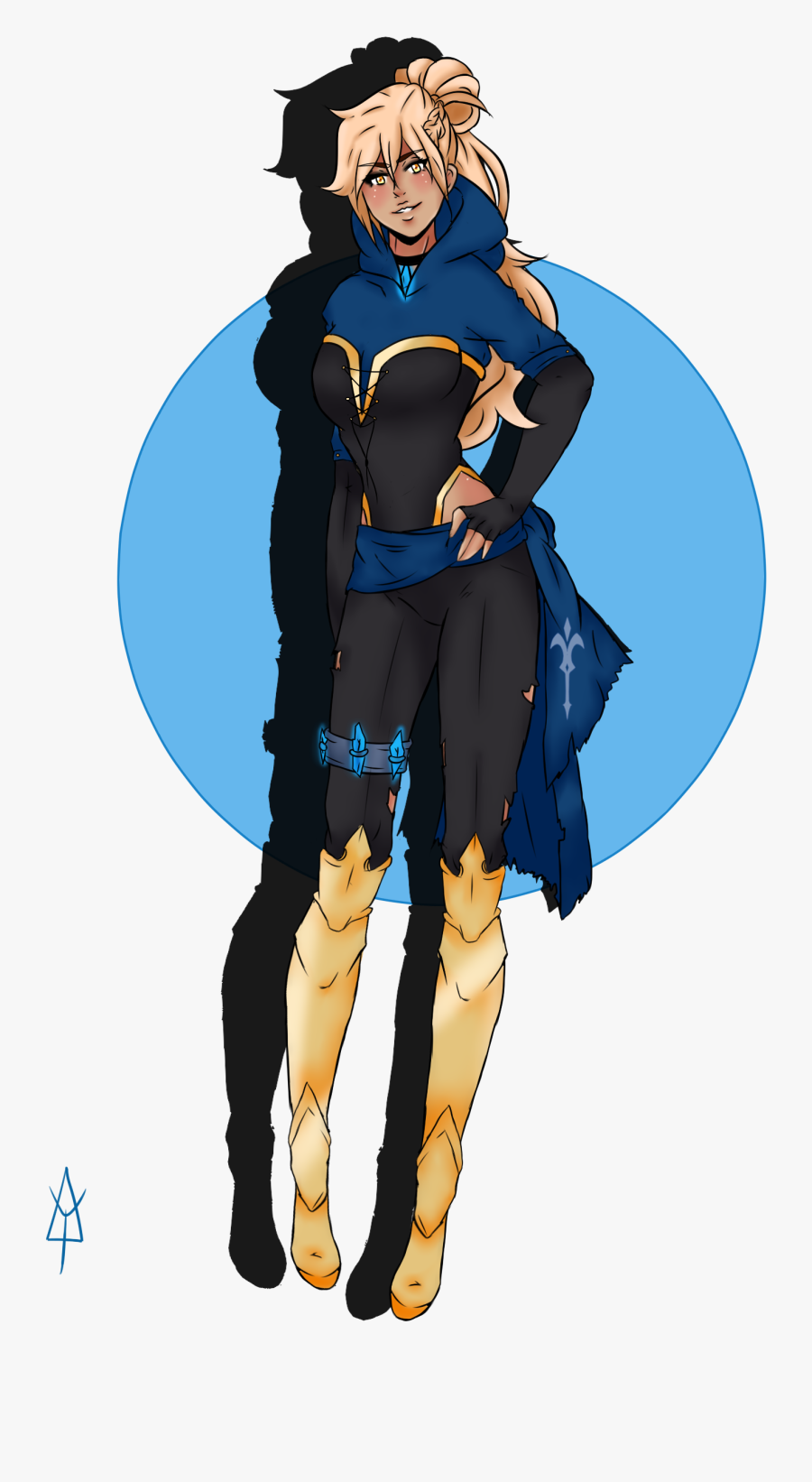 Frost Clipart Rwby - Cartoon, Transparent Clipart