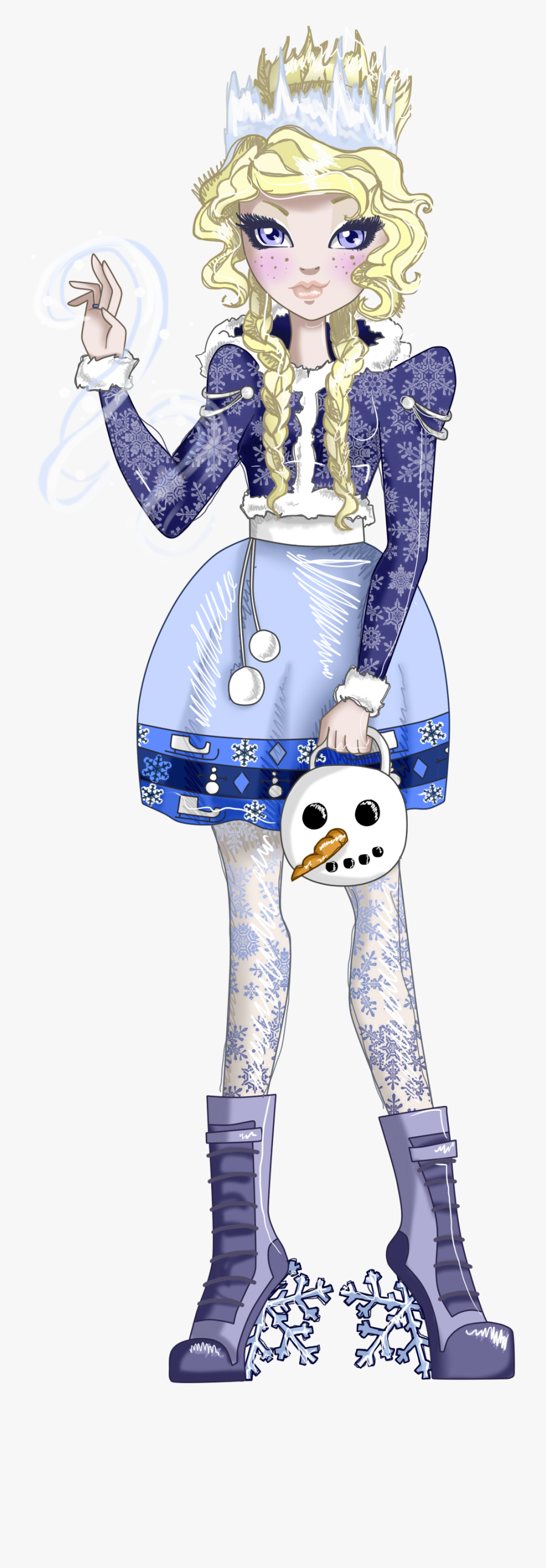 Frost Clipart I Am - Jack Frost's Children Ever After High, Transparent Clipart