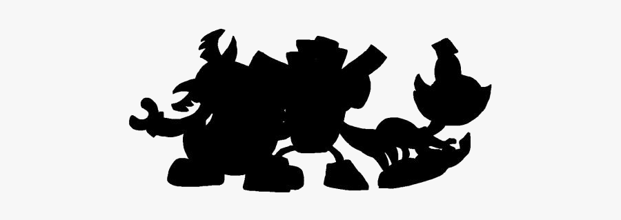 Black Mixels Frost Transparent Background - Silhouette, Transparent Clipart