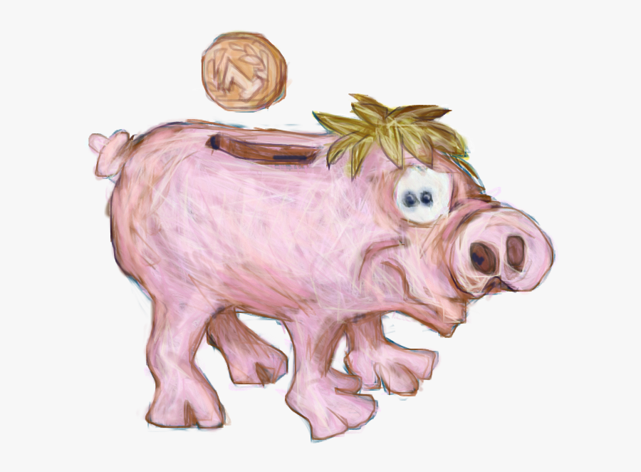 Domestic Pig, Transparent Clipart