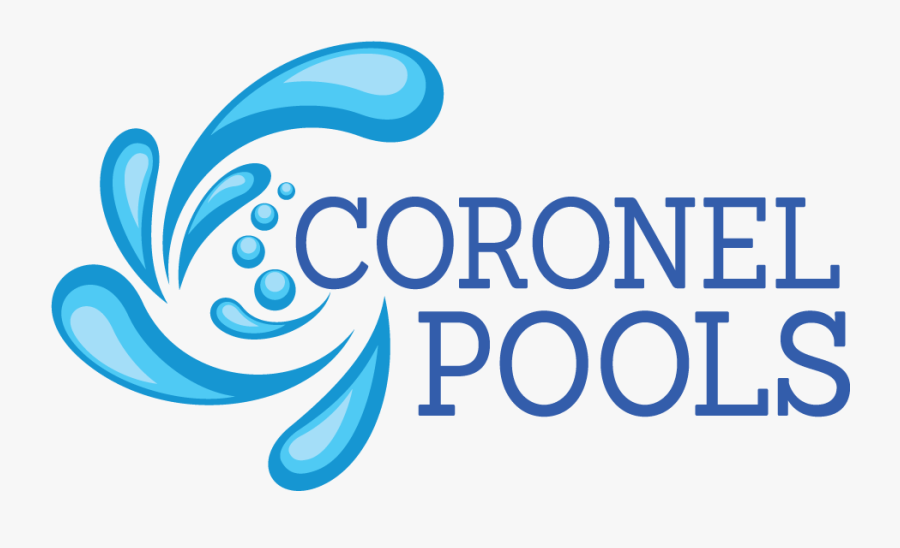 Coronel Pools Logo Transparent - Graphic Design, Transparent Clipart