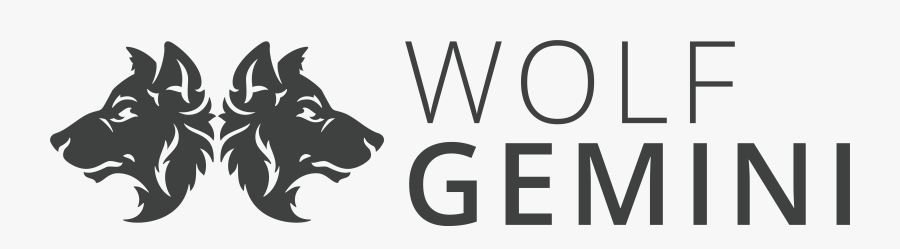 Clip Art Wealth Management International Commodities - Wolf Gemini, Transparent Clipart