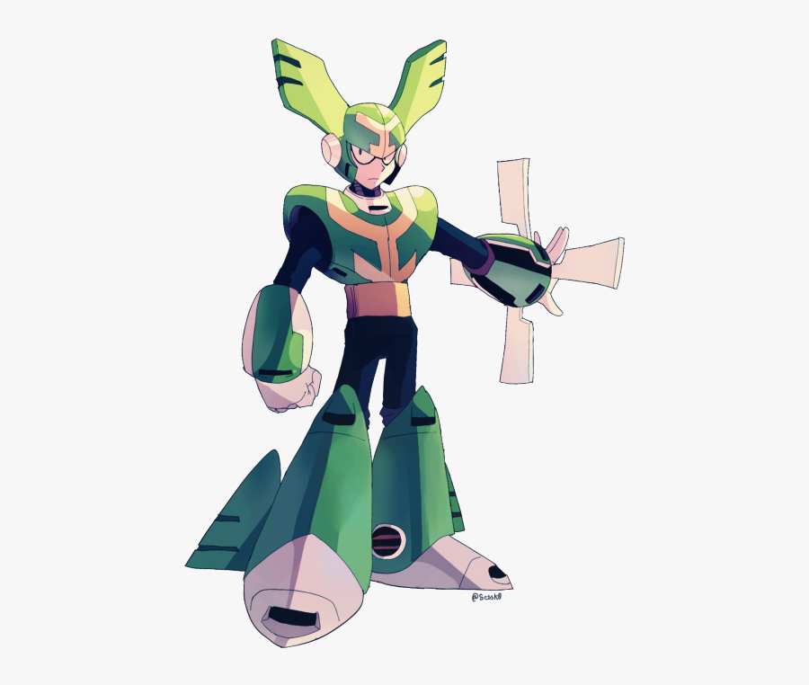 Transparent Tornado Clipart - Mega Man Tornado Man, Transparent Clipart