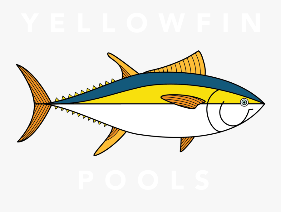 Yellowfin Pools - Atlantic Bluefin Tuna, Transparent Clipart
