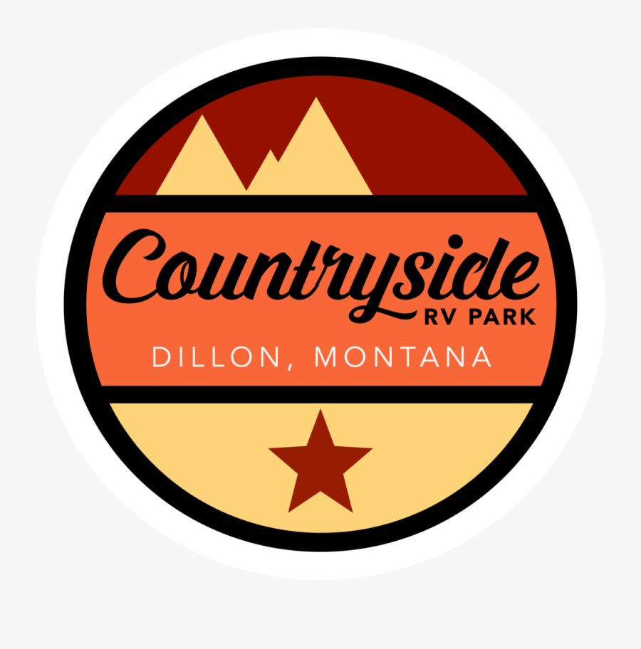 Clip Art Montana Countryside - Circle, Transparent Clipart