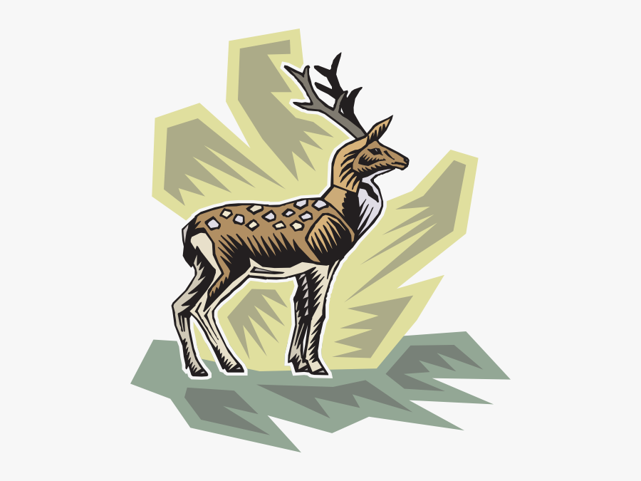 Vẽ Cách Điệu Con Huou, Transparent Clipart