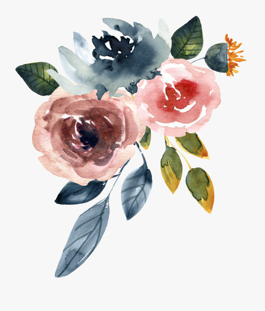 #freetoedit #ftestickers #watercolor #flowers #cluster - Flower Cluster Clipart, Transparent Clipart
