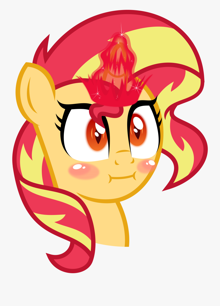 Transparent Evil Grin Clipart - Sunset Shimmer Eg Vector, Transparent Clipart