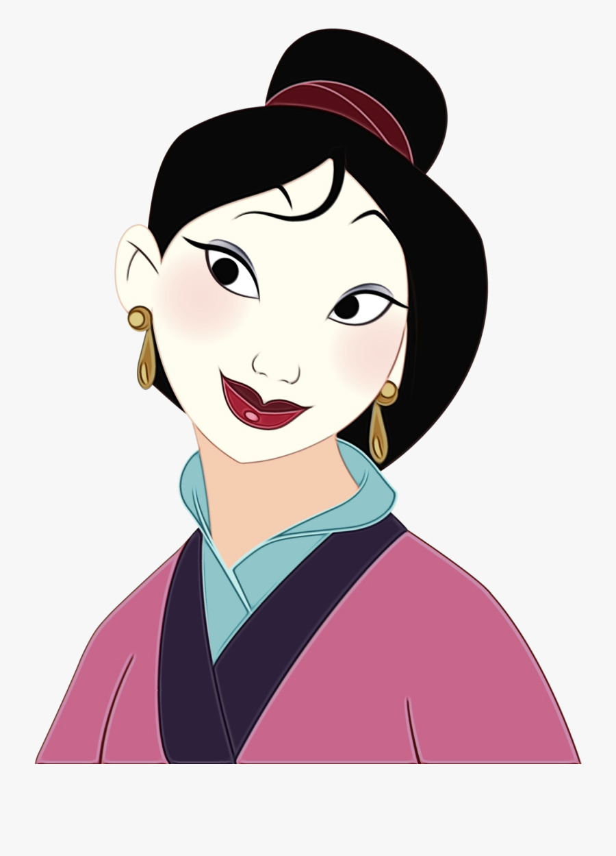 Woman Illustration Clip Art Girl Headgear - Cartoon, Transparent Clipart