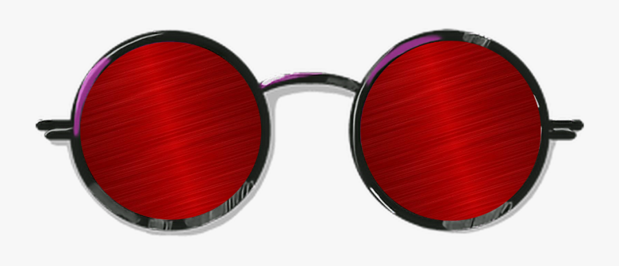 Red Sunglasses Glass Chasma Style - Picsart Chasma Png Hd, Transparent Clipart