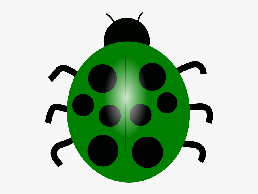 Clipart Black And White Green Ladybug Clip Art - Ladybug Clip Art, Transparent Clipart