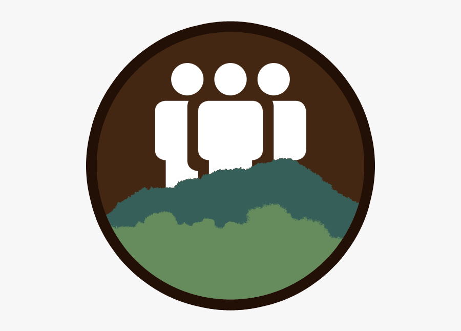 “hiking Is A Bit Like Life - Meet The Team Icon, Transparent Clipart