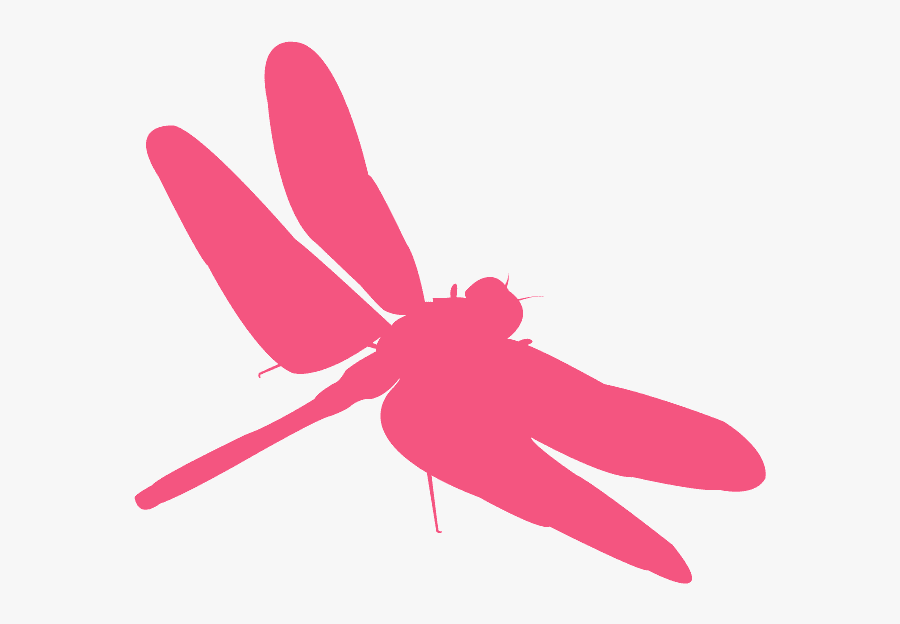 Silueta Libelula, Transparent Clipart