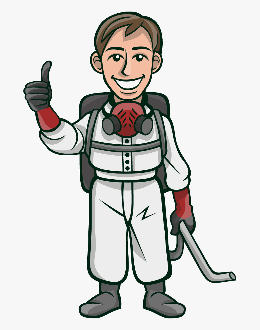 Clipart Of A Exterminator, Transparent Clipart