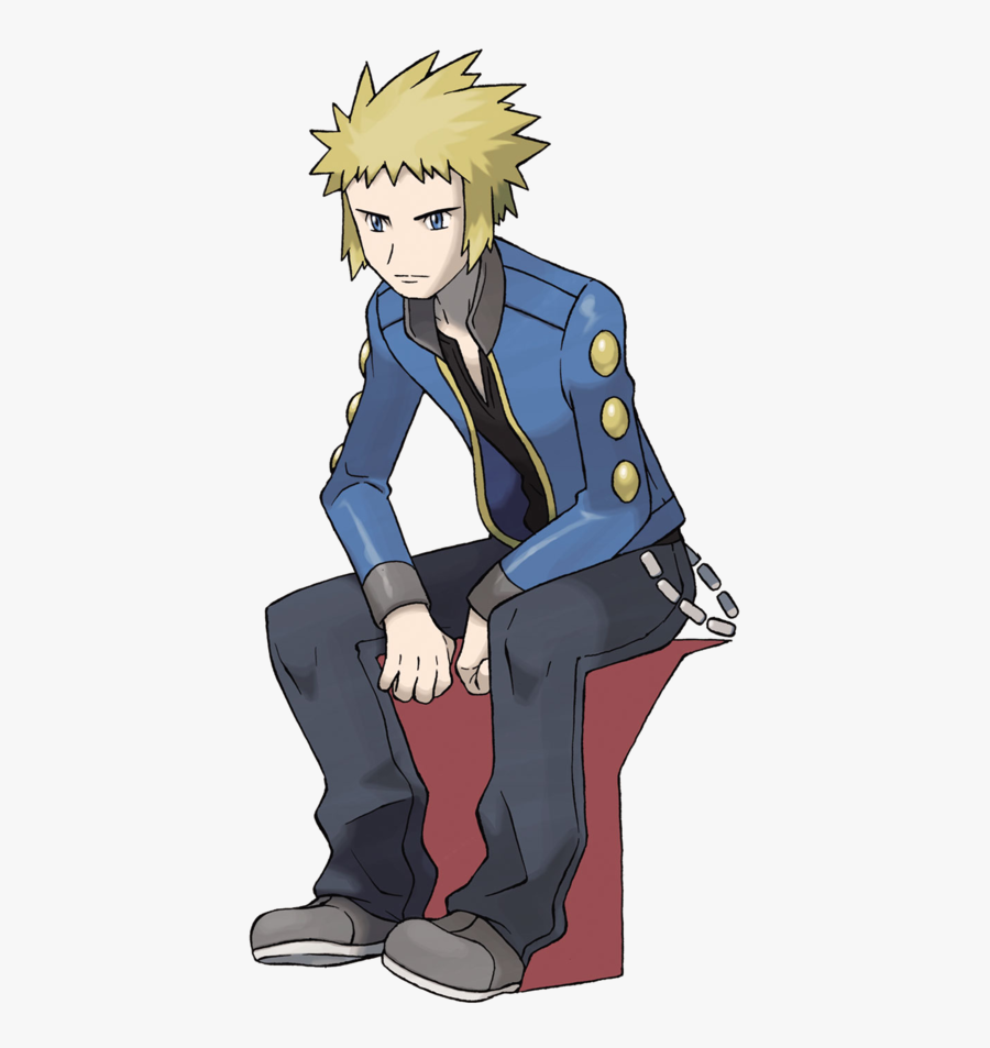 Pokemon Male Gym Leaders, Transparent Clipart