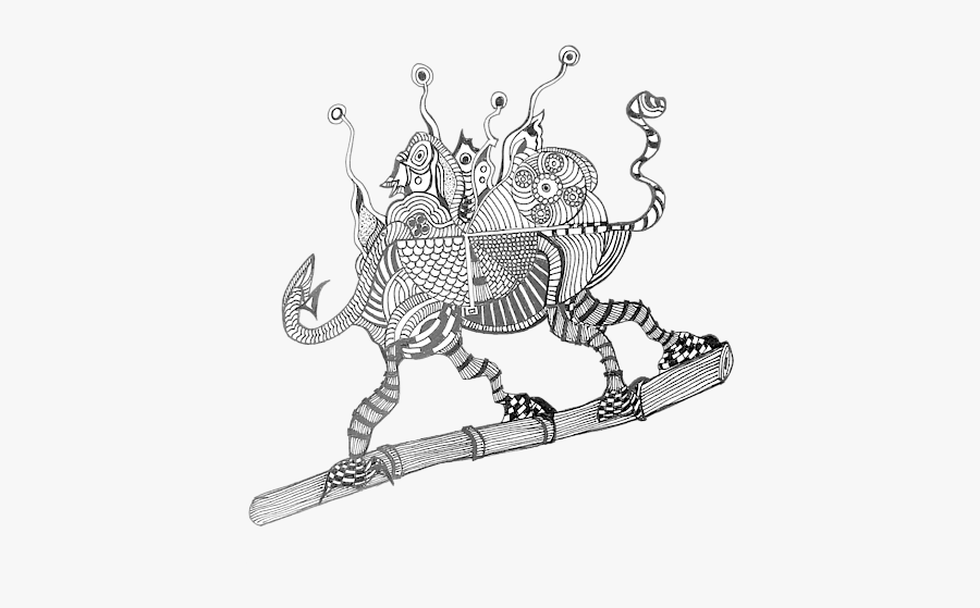 Clipart Black And White Drawing Mediums Black And White - Cartoon, Transparent Clipart