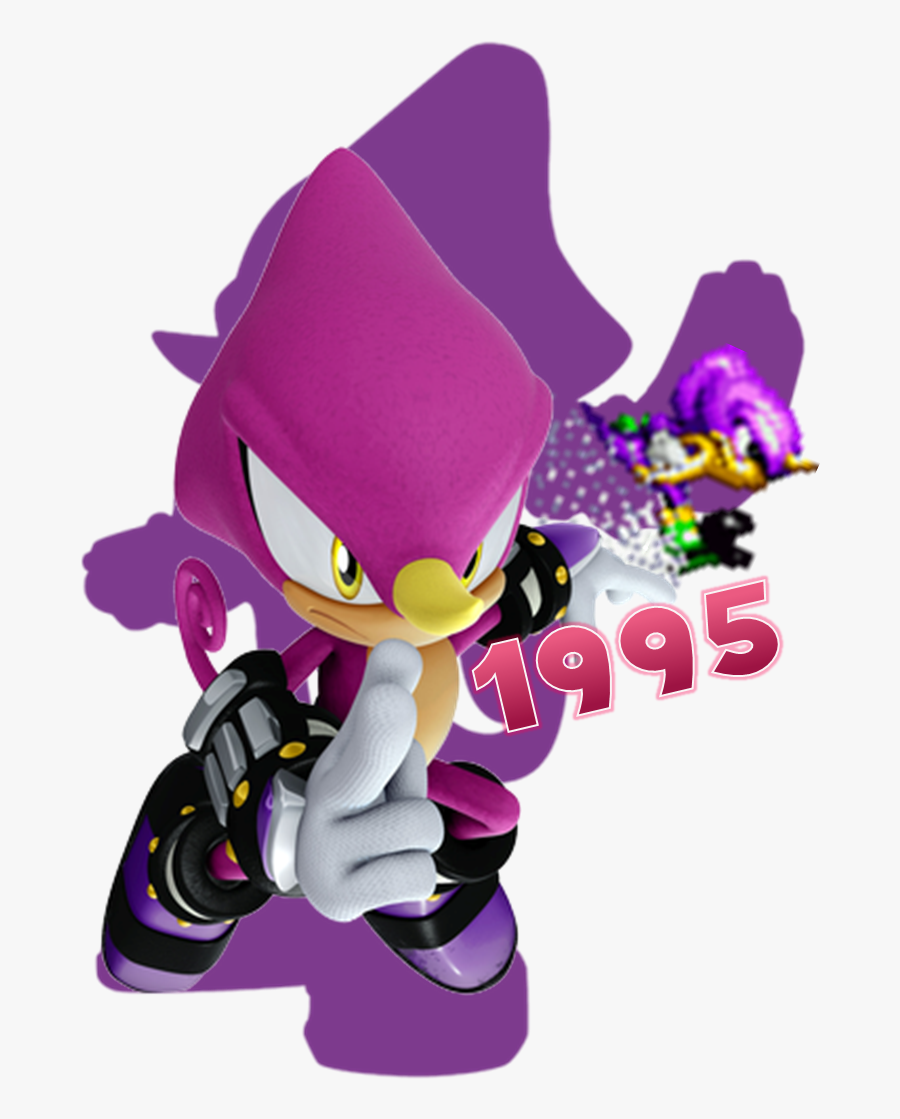 Character Bio, Espio The Chameleon , Png Download - Sonic Rivals 2 Espio, Transparent Clipart