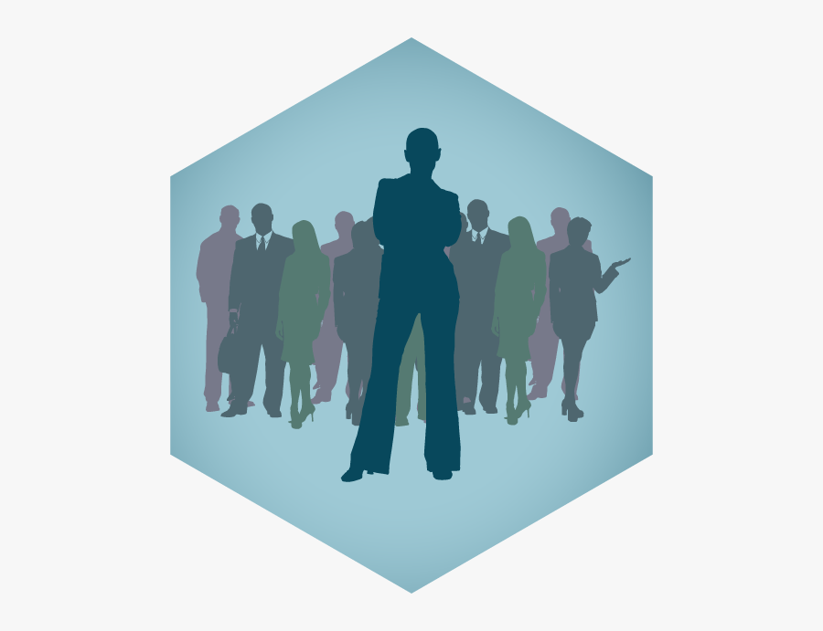 Transparent Leadership Icon Png - Silhouette, Transparent Clipart