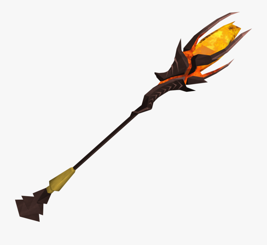 Fire Staff Png - Fire Staff, Transparent Clipart