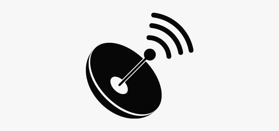 Dish Symbol Amazing Satellite - Png Antenna Logo, Transparent Clipart