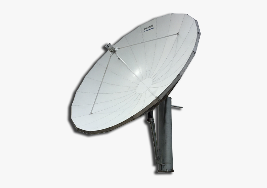 Clip Art Prime Focus Satellite Antenna - Ground Satellite Transparent Background, Transparent Clipart