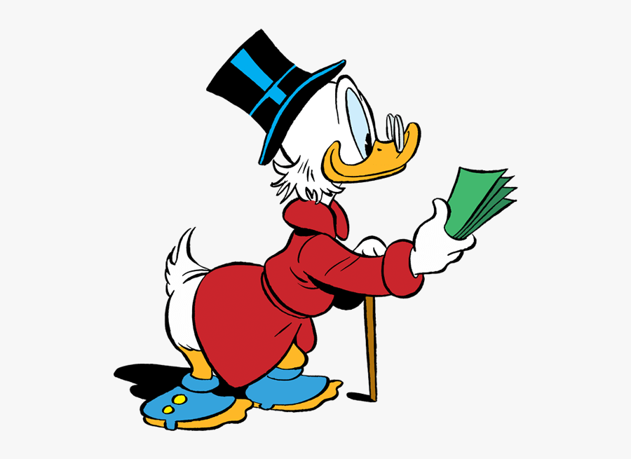 Scrooge Mcduck Donald Duck Mickey Mouse Duck Family - Scrooge Mcduck Png, Transparent Clipart