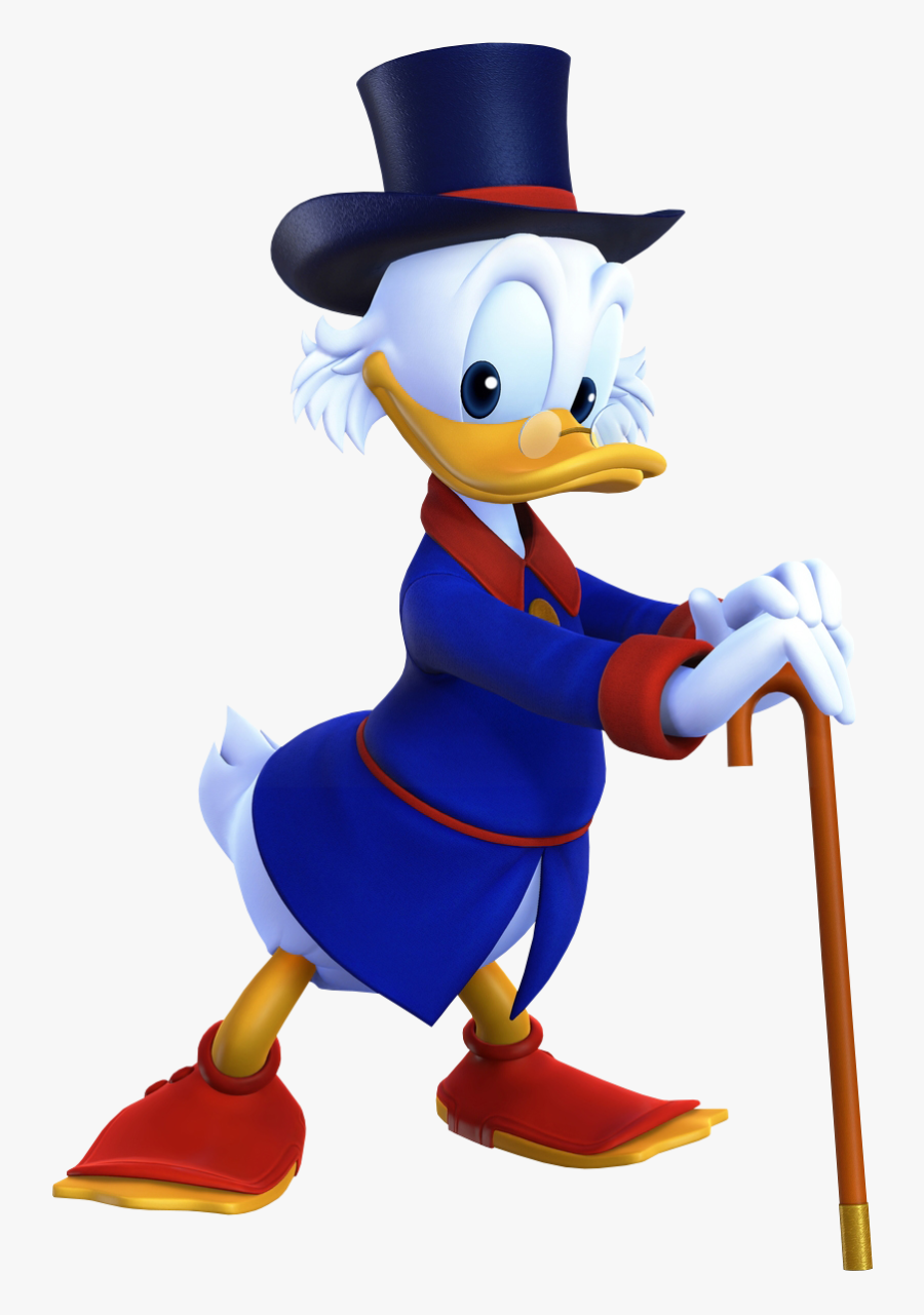 Transparent Ebenezer Scrooge Clipart - Kingdom Hearts 3 Uncle Scrooge, Transparent Clipart