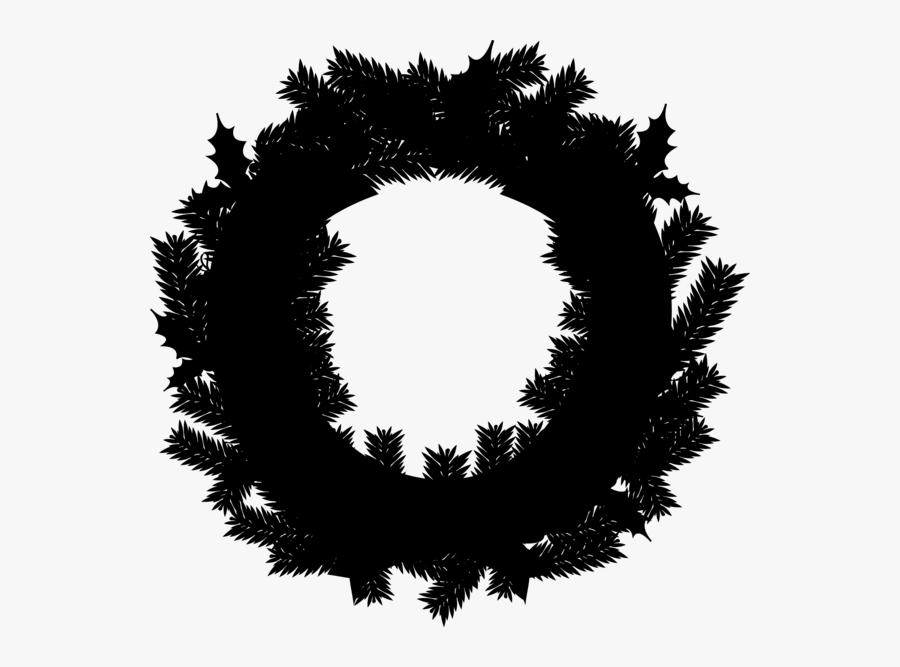 A Christmas Carol Wreath Ebenezer Scrooge Santa Claus - Christmas Day, Transparent Clipart