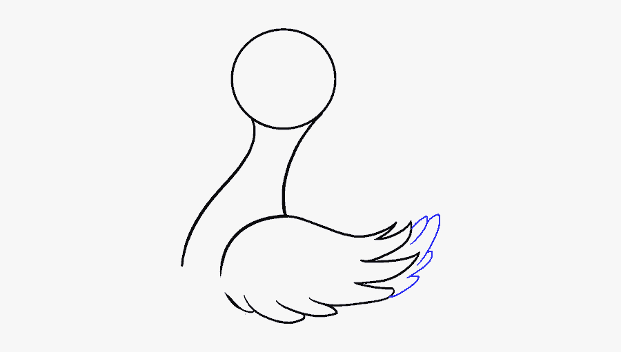 How To Draw A Duck In A Few Easy Steps Easy Drawing - Line Art, Transparent Clipart