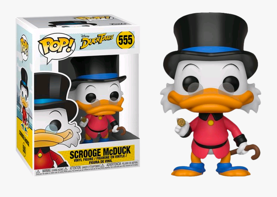 Scrooge Mcduck In Red Coat Us Exclusive Pop Vinyl Figure - Scrooge Mcduck Funko Pop, Transparent Clipart