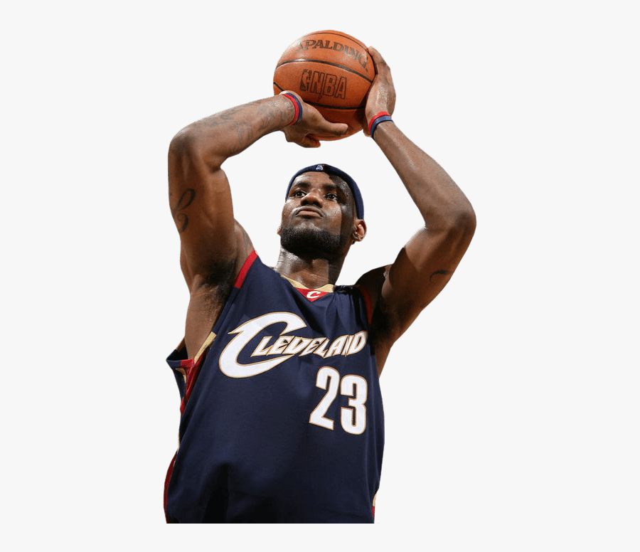 Lebron James Shot - Lebron James No Background, Transparent Clipart