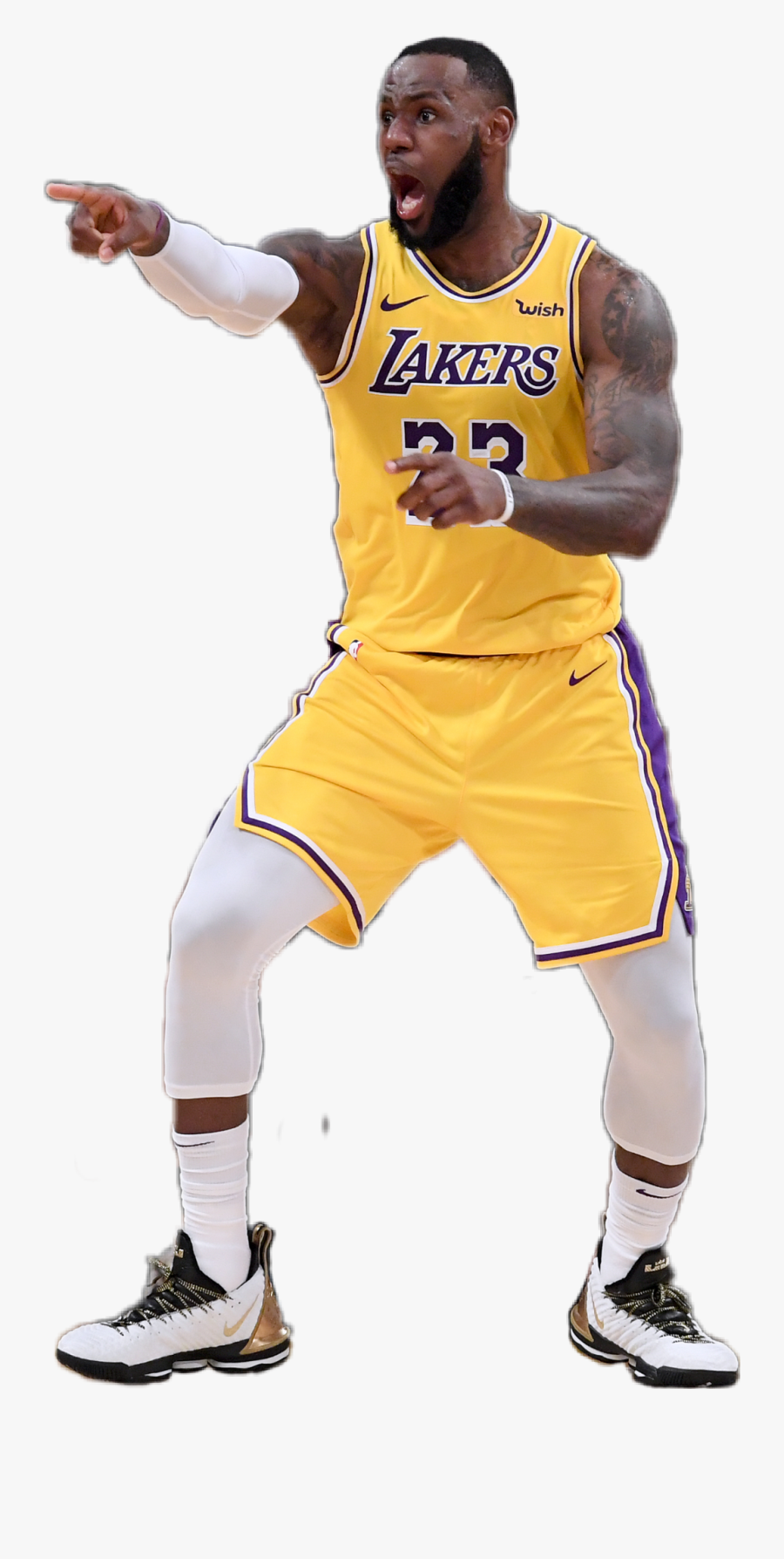 #james #lebronjames #lebronjames23 #nba #lakers #basketball - Lebron James Lakers Png, Transparent Clipart