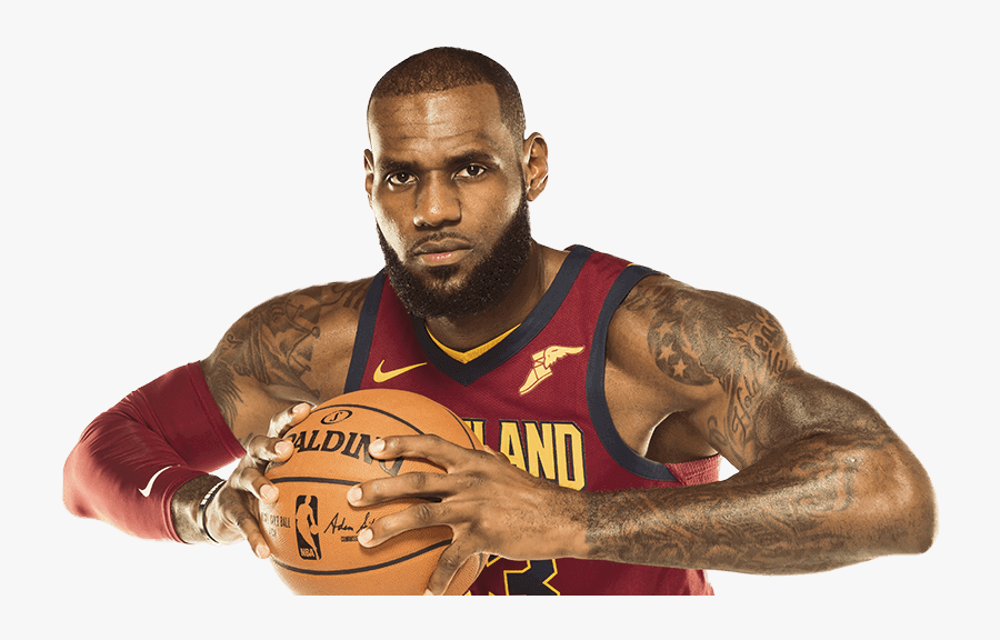 Lebron James In New Cavs Jersey - Lebron James, Transparent Clipart