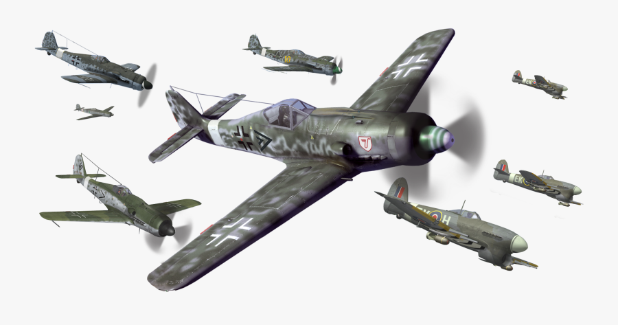 Wwii Fighter Png, Transparent Clipart