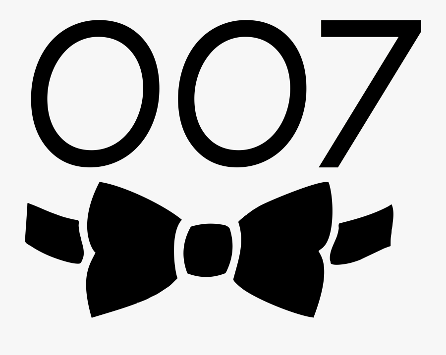 James Bond Clipart Oo7 - Clip Art Casino Royale, Transparent Clipart