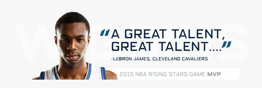 Lebron James On Andrew Wiggins - Crew Cut, Transparent Clipart