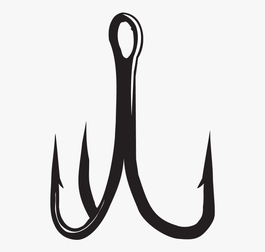 Fish Hook Png Images Free Download Clip Royalty Free - Treble Hook Clip Art, Transparent Clipart