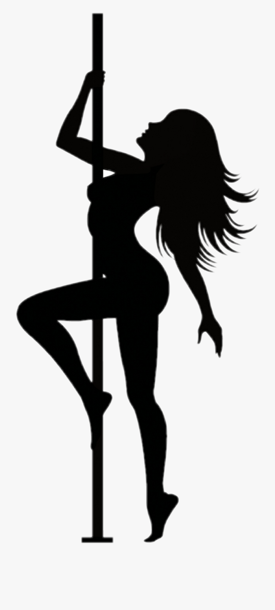 Stripper On Fish Hook Clipart , Png Download - Stripper On Pole