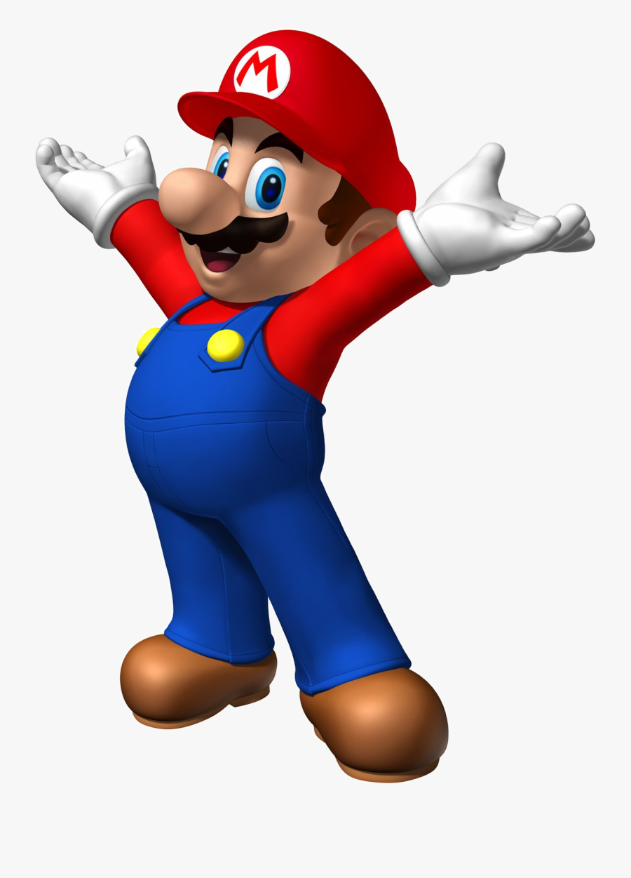 Mario Clipart High Resolution - Mario Party 8 Mario, Transparent Clipart