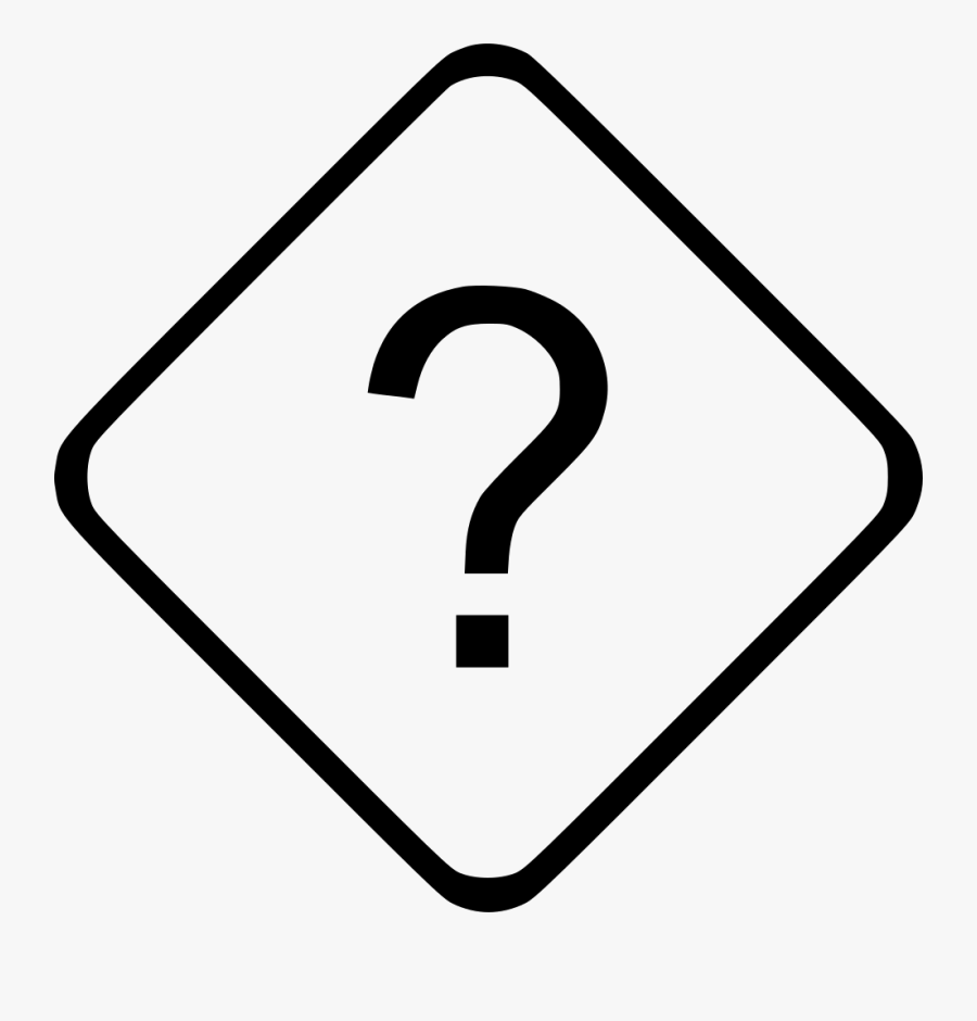 Quest Question Logic Answer Comments - Sign, Transparent Clipart