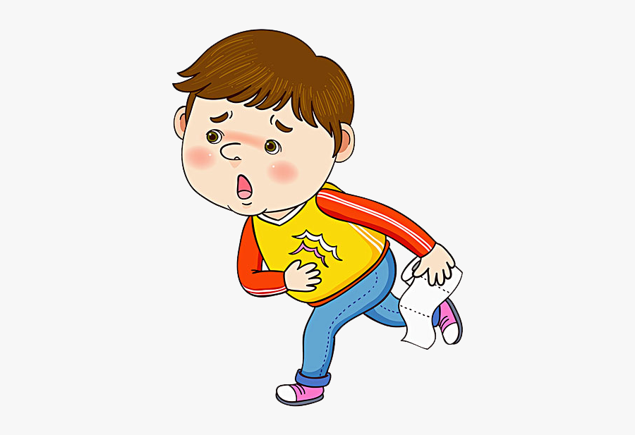 Abdominal Indigestion Symptom The - Niño Diarrea Dibujo, Transparent Clipart