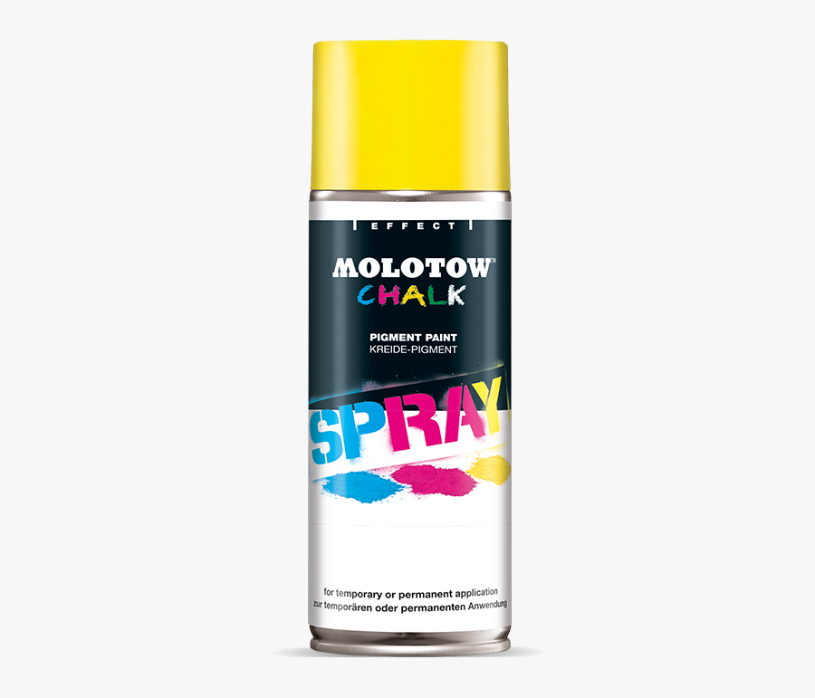 Chalk Pigment Paint Spray - Molotow, Transparent Clipart