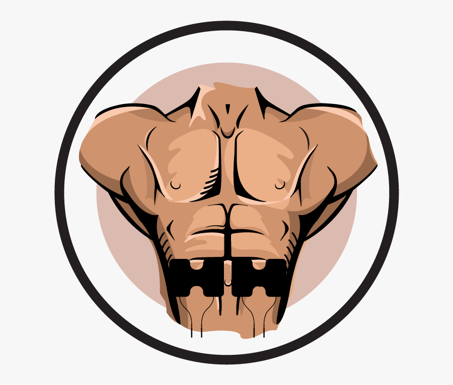Abd Electrode Pad Placement - Ireliev Large Pads Abs Placement, Transparent Clipart