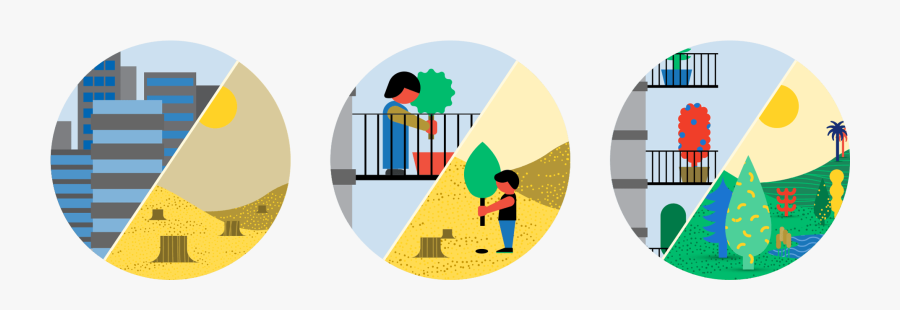For Every Tree Planted On A Balcony In Your Neighborhood, - Graphic Design, Transparent Clipart
