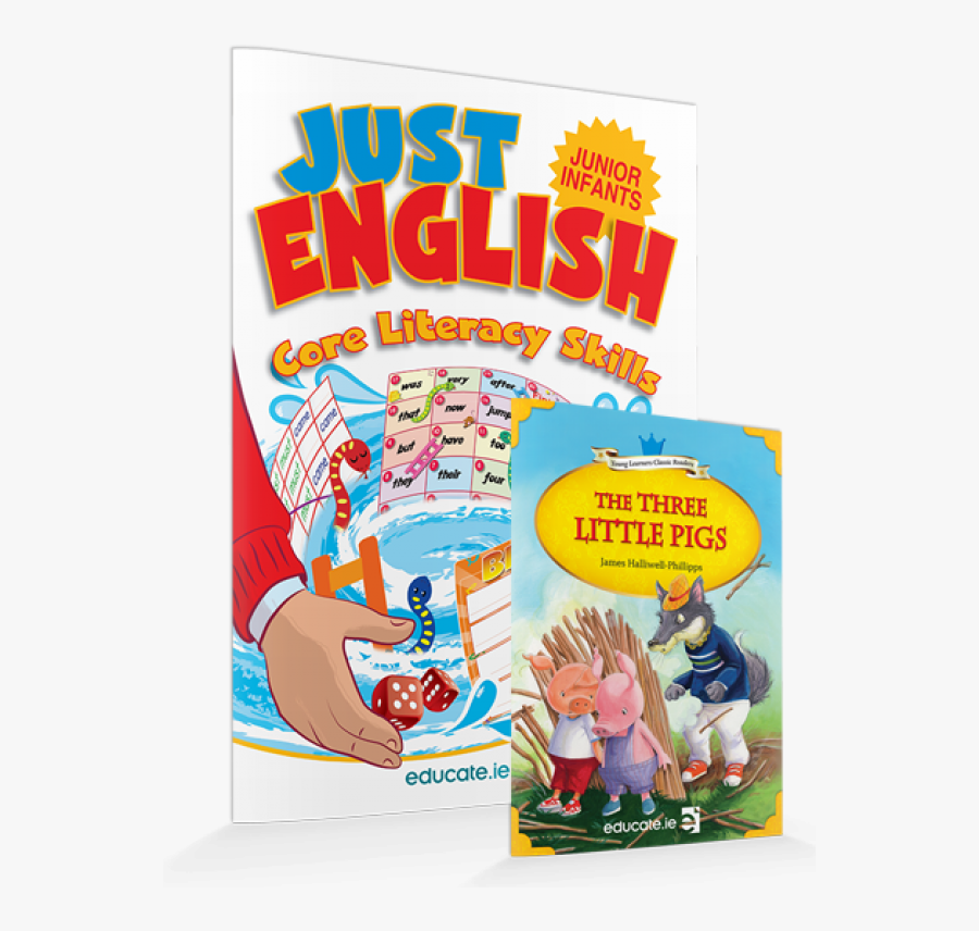 English Textbooks Junior Infants, Transparent Clipart